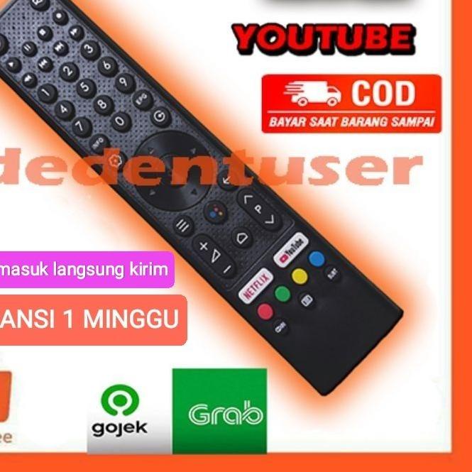 ➮ Remot remote tv changhong smart android L32H4 L 32H4 canghong netflix CHIQ ◊