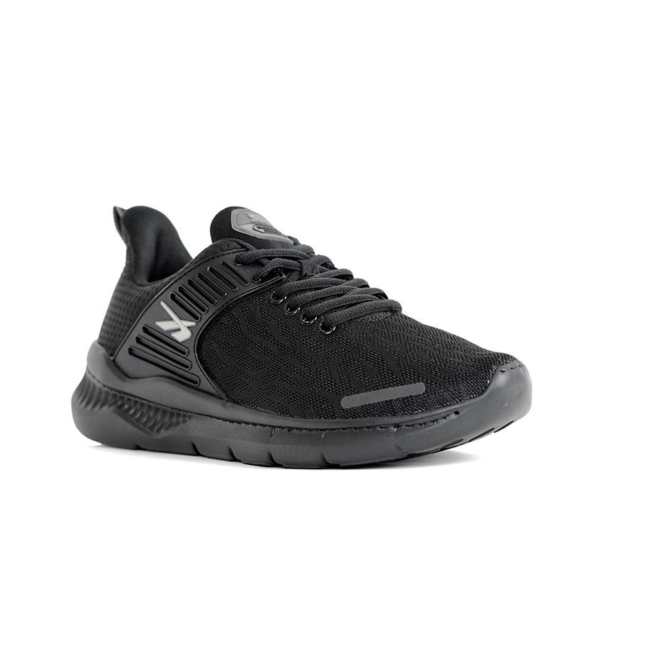 Terbaik.. SPOTEC Sepatu Running Cubix Hitam - Hitam