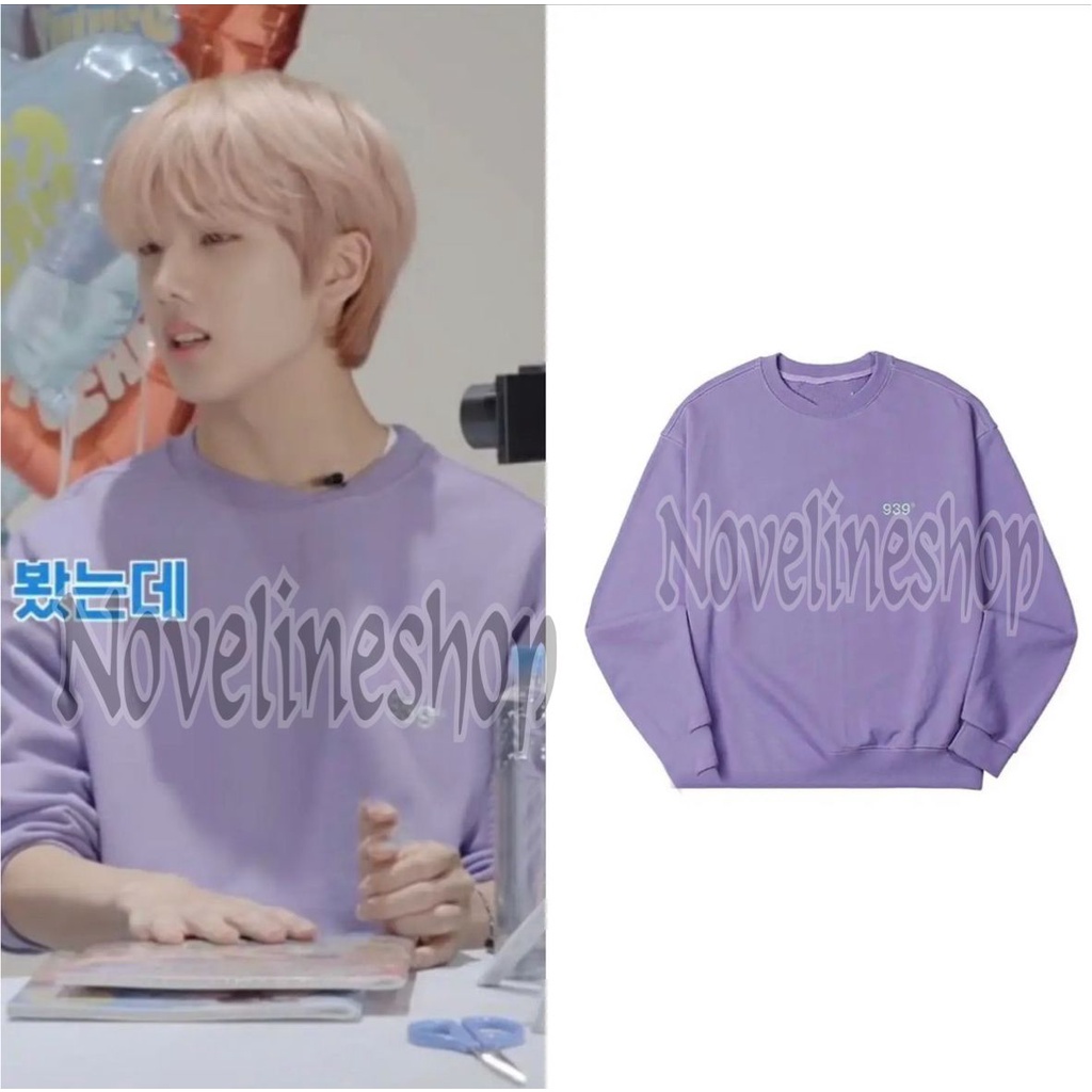 SWEATER WANITA/PRIA BASIC KPOP NCT OUTFIT JISUNG 939 LOGO KOREAN PREMIUM FLEECE
