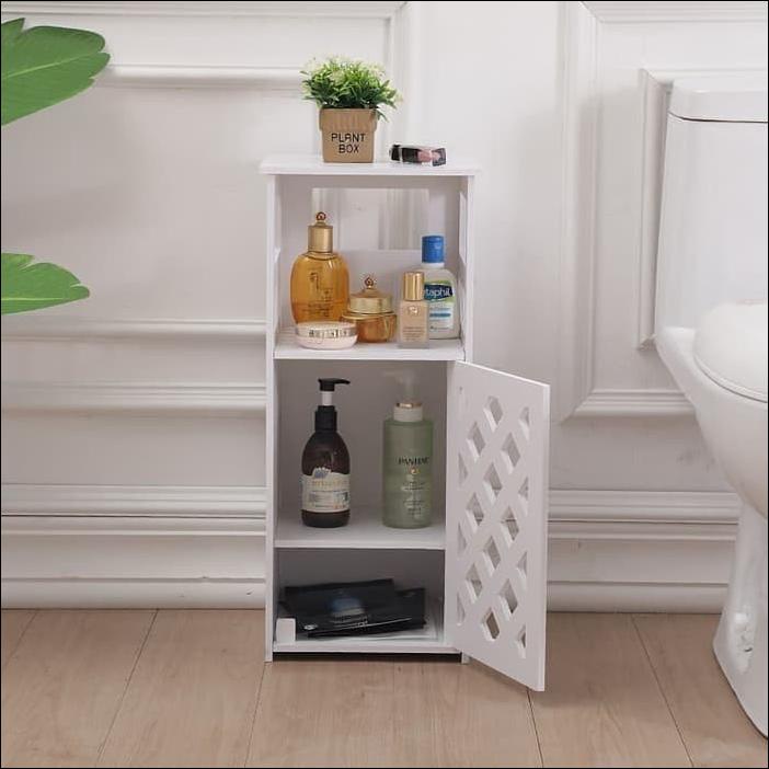 RAK BUKU SIDE DESK TABLE PORTABLE MEJA KAYU SAMPING KASUR TEMPAT TIDUR