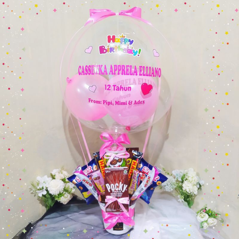 buket Balon / Snack Balon / Kado Ulang Tahun