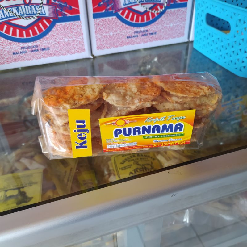 

Kripik Tempe Bulat dan kotak Rasa Original dan Campuran Aneka Ragam Lainnya