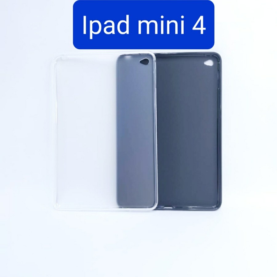 Case IPAD Mini 1 2 3 4 5 Mini 1 Mini 2 Mini 3 Mini 4 Mini 5 7.9INCI 7.9 Silicon Softcase Ultrathin Silikon Casing Cover Softshell Clear Bening hitam Pelindung belakang