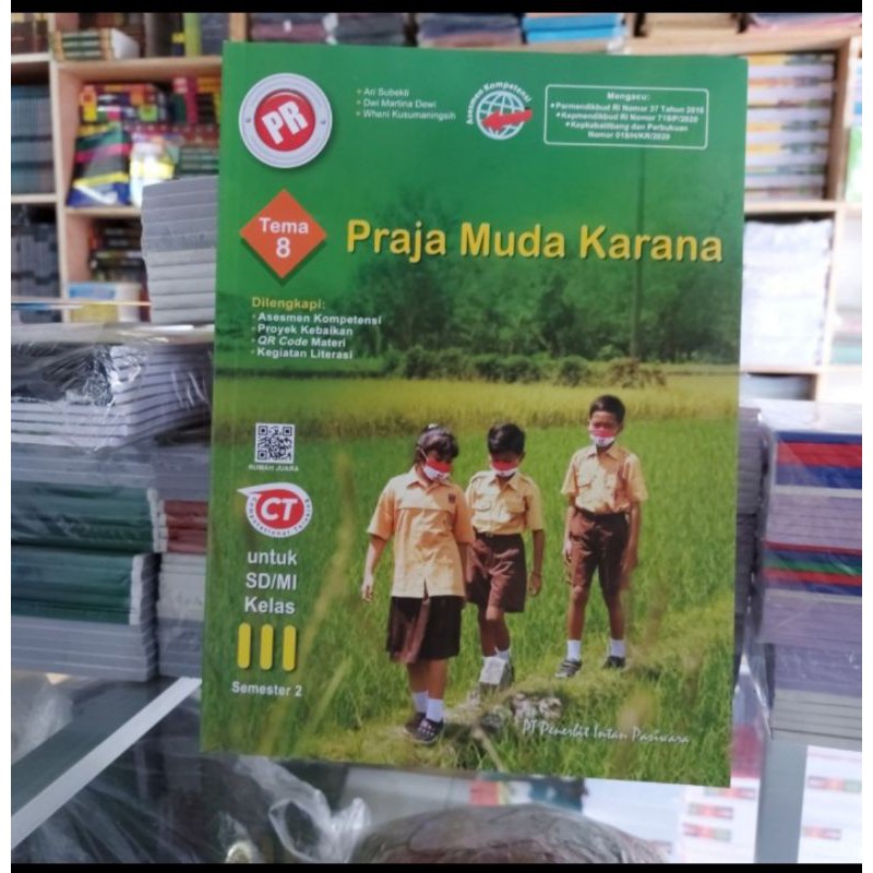 Buku PR Tematik Kelas 3 Tema 8 Revisi Intan Pariwara