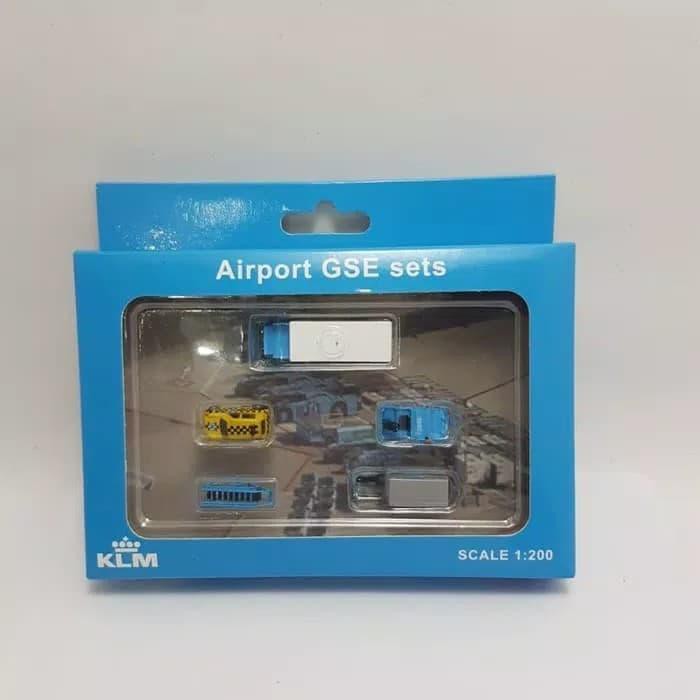 [mainan-hobi] MINIATUR MOBIL AIRPORT/ GSE SETS KLM XX2024