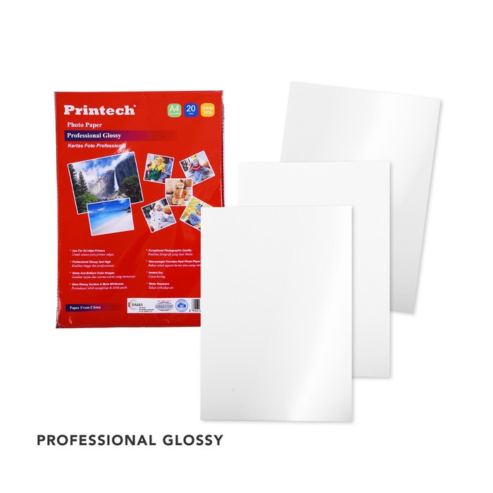 PRINTECH GLOSSY FOTO PAPER PROFESIONAL 245 GRAM