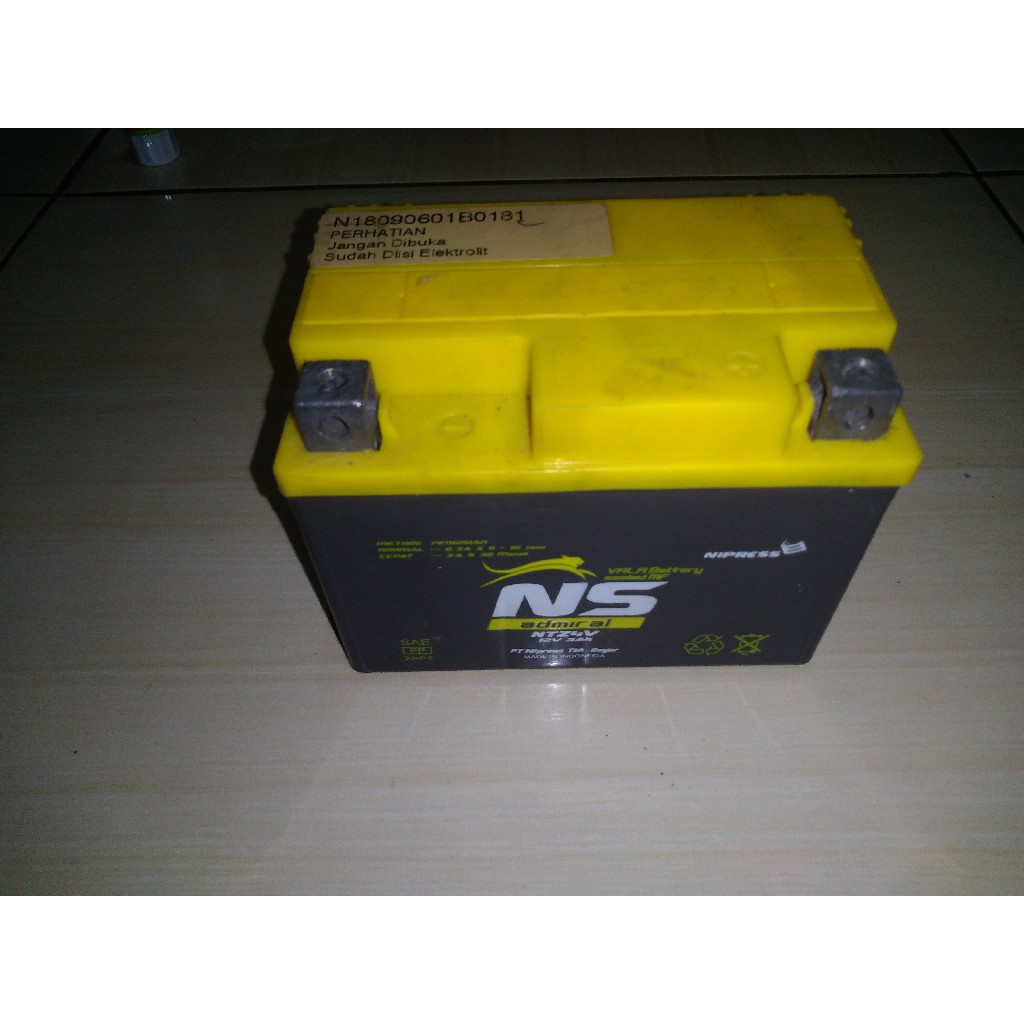 Aki Ori Bawaan Motor Honda Beat