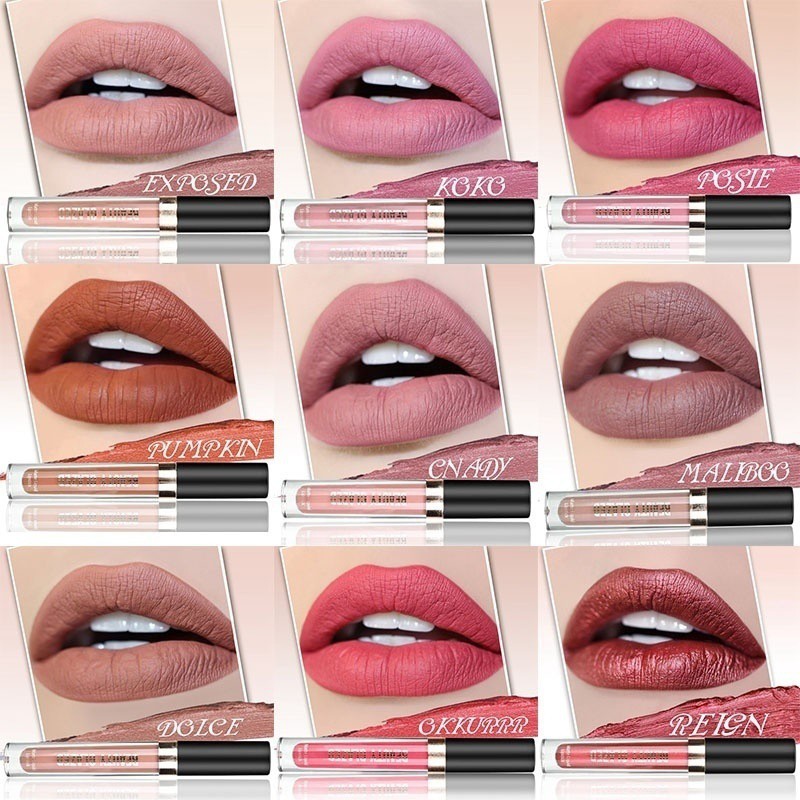 (READY &amp; ORI) Beauty Glazed Lip Matte Sexy Glaze Liquid Lipstick B5 B 5