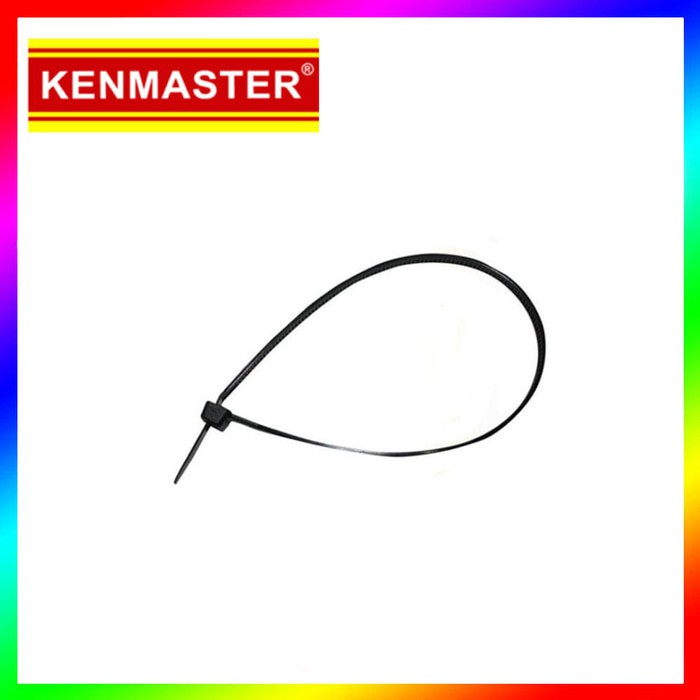 Kenmaster Nylon Kabel Ties 15 cm Cable Tis 3 x 150 mm 200 pcs Hitam