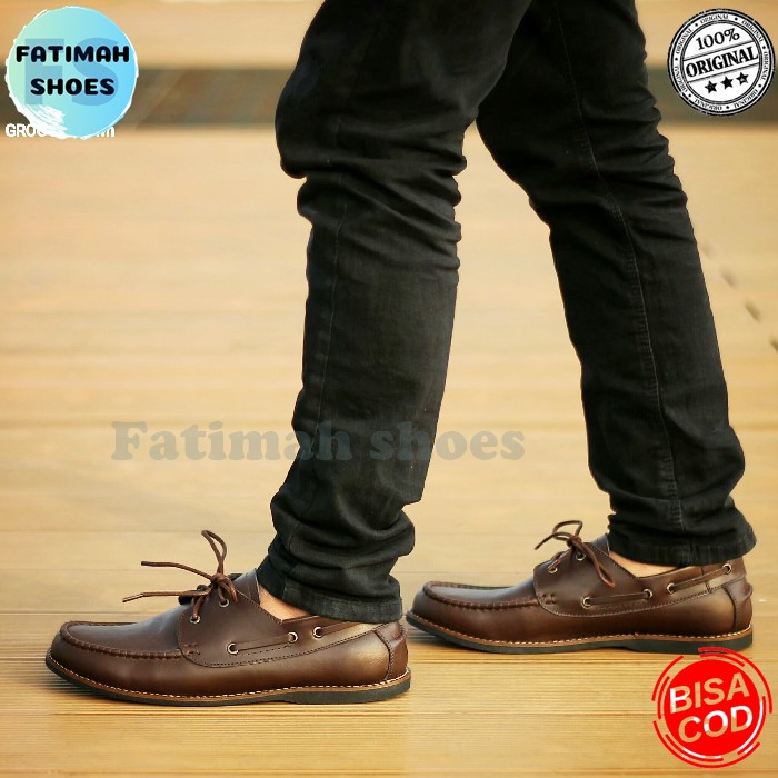 FATIMAHSHOES - Sepatu Formal Kulit Pria Sepatu Loafers Pria Sepatu Cowok Sepatu Kerja Kantor Pria Sepatu Kulit Pria