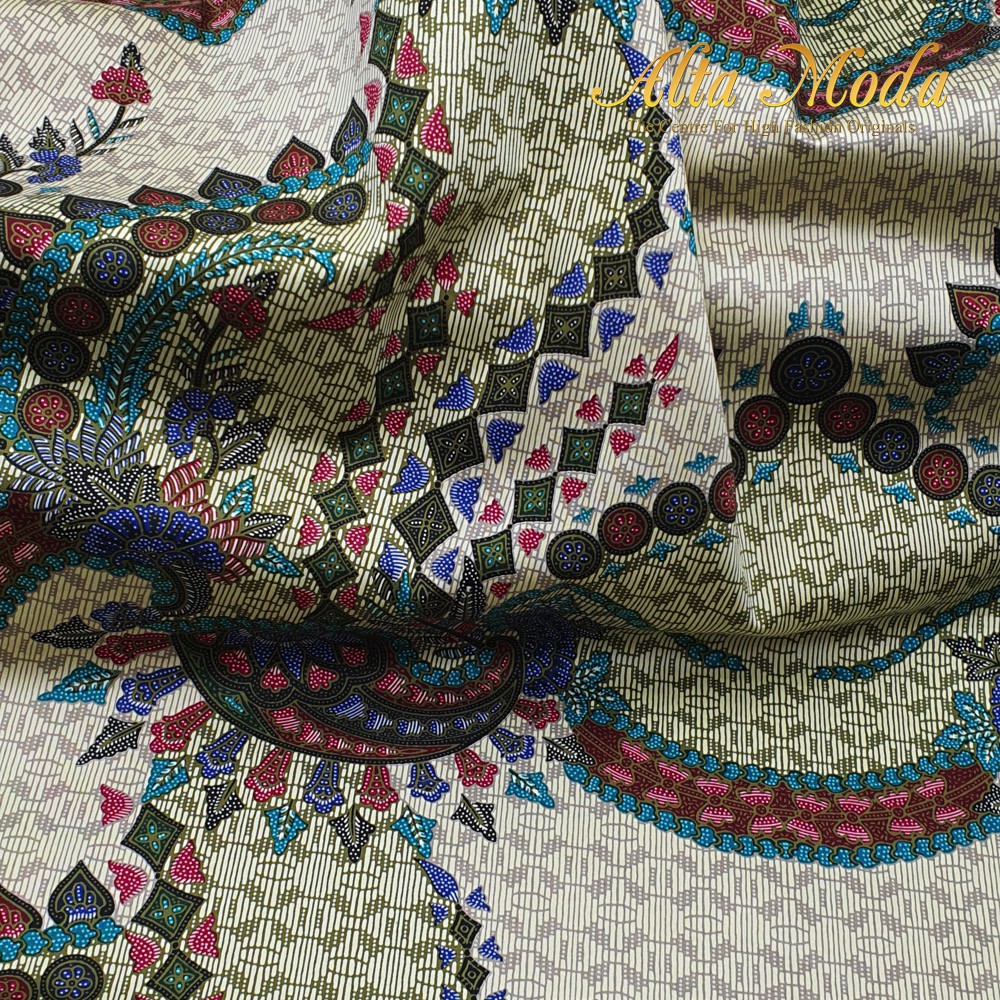 

Alta Moda Batik Katun Motif Sanggul Hijau Pink - Modern (1M)