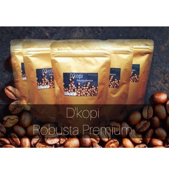 

KOPI ROBUSTA BUBUK PREMIUM D'KOPI 100gr rasa MANTAB