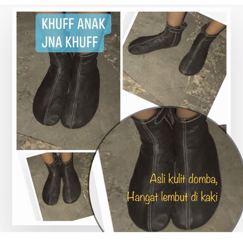 kaos kaki anak kulit khuff JNA