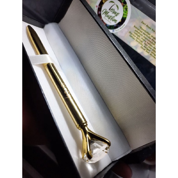 

Bolpoin Pen Gold Bolpen Diamond We ❤ Ditsy Bolpen Premium
