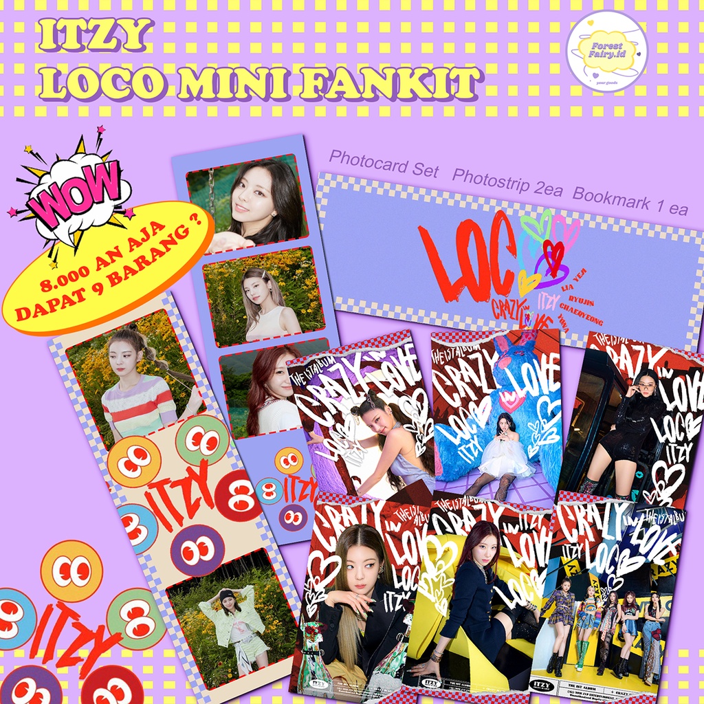 [ FANKIT ] ITZY LOCO MINI PACK