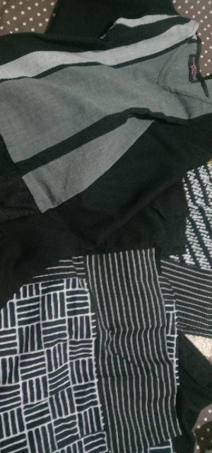 Atasan Batik Mix  Tenun Lurik