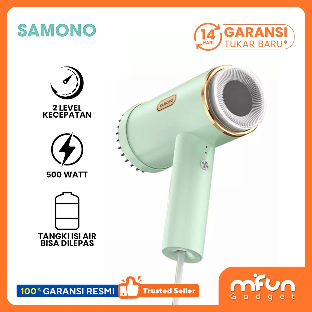 Setrika Uap Portable Bisa Dilipat Setrika Baju Mini SAMONO SW-GSG120