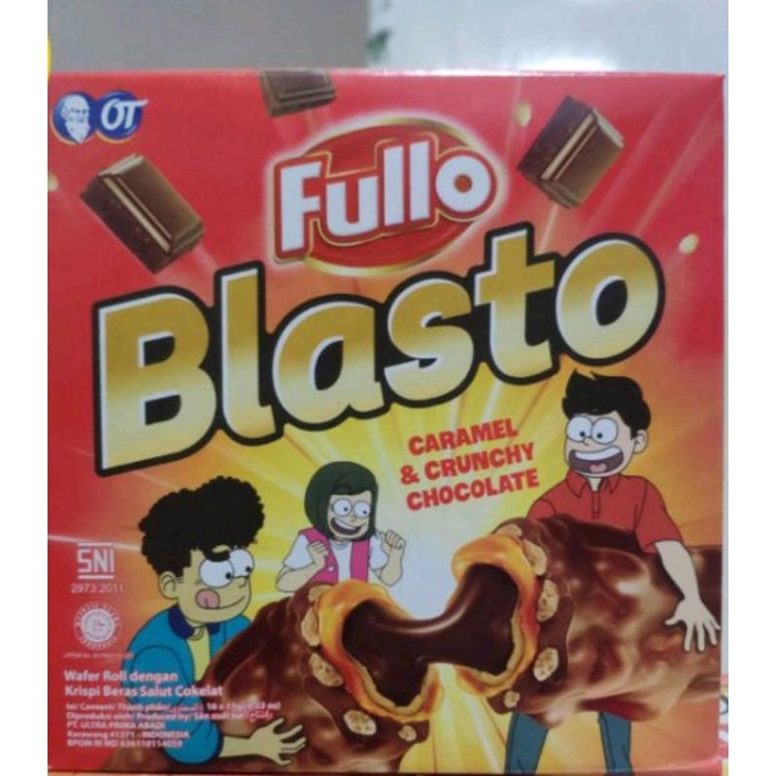 

Fullo Blasto lumer coklat luar dalam 1 box | snack kiLoan