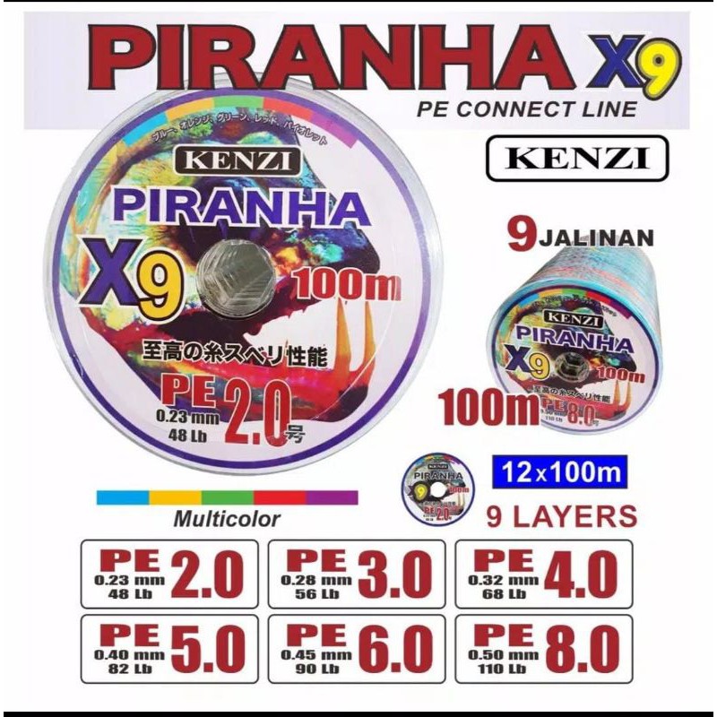 Senar Kz Piranha X9