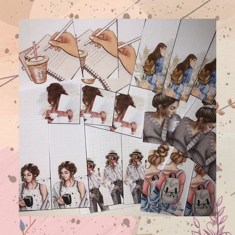 

Memo Print Girl Sweet #(007)