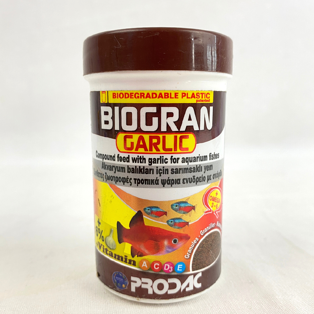 

PRODAC Makanan Ikan Hias BIOGRAN Garlic 50g