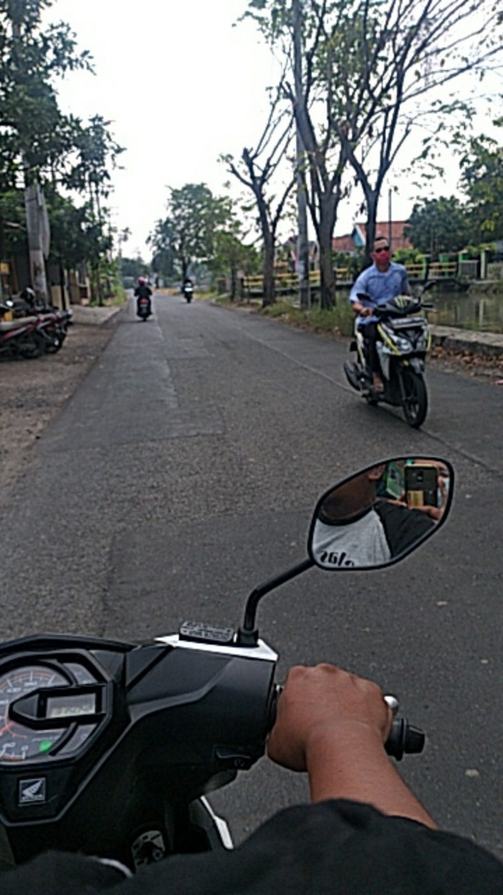 Batik Couple Keluarga Sania Ruffle Ori Ndoro Jowi Dnt Cibulan Biru