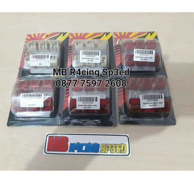 Terbaik.,963MO  Roller teflon Kawahara 10gr - 15gr Vario 125 150 PCX ADV