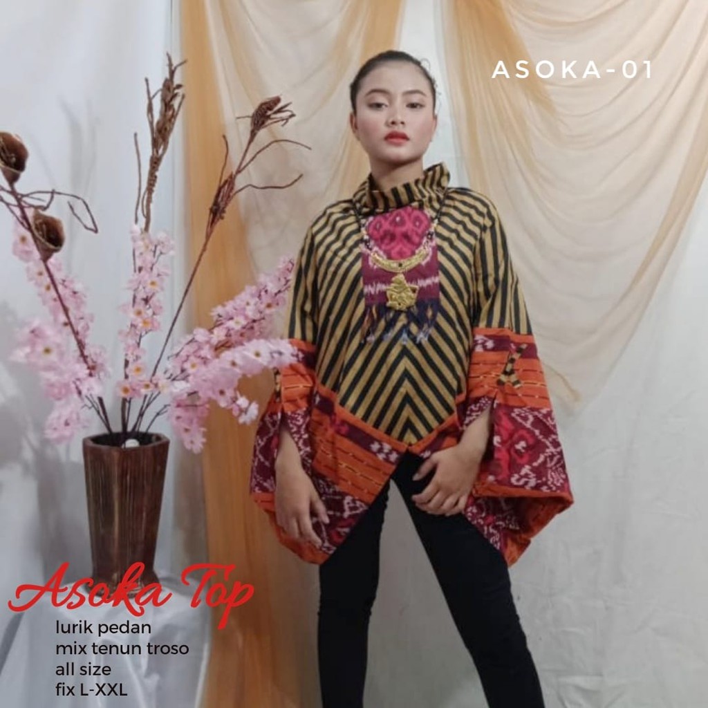 ASOKA TOP | ATASAN TENUN TROSO ETHNIK