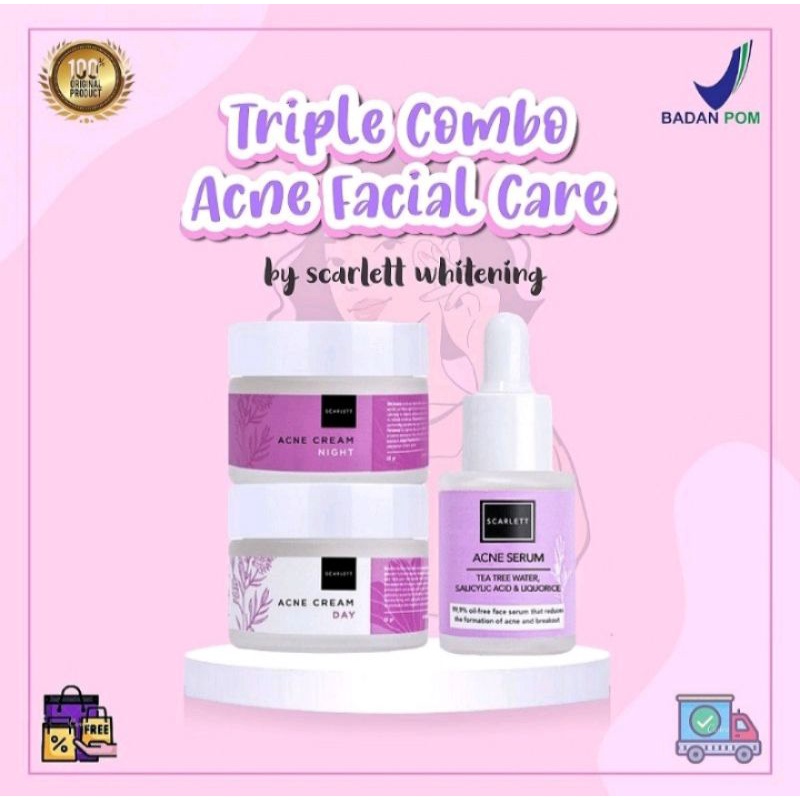 paket wajah scarlett acne