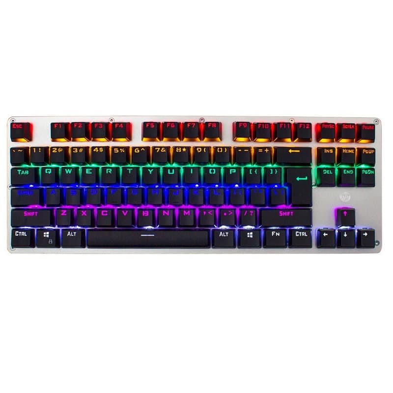 Keyboard HP GK200 Wired Gaming Mechanical Keyboard Rainbow Led (Blue Switch)