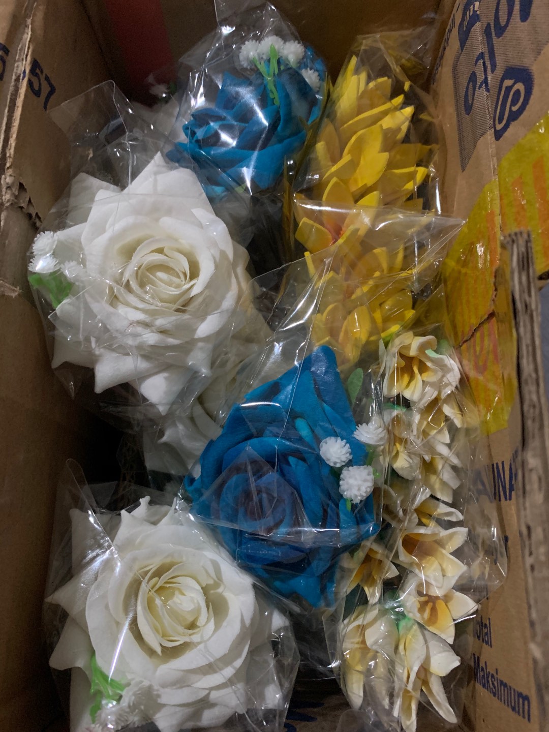 Cucuk Konde Mawar Mekar / Cucuk Pengantin Terlaris / Tusuk Bunga Mawar Bludru (diameter 10cm)