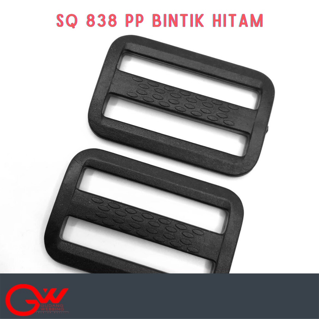 Ring Jalan 38mm Hitam | SQ 838 PP BINTIK HITAM