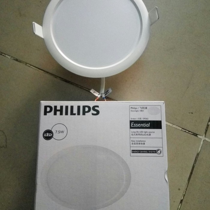 LAMPU DOWNLIGHT LED PHILIPS ERIDANI 59264 7,5 WATT 7,5WATT 7,5 W 7,5W