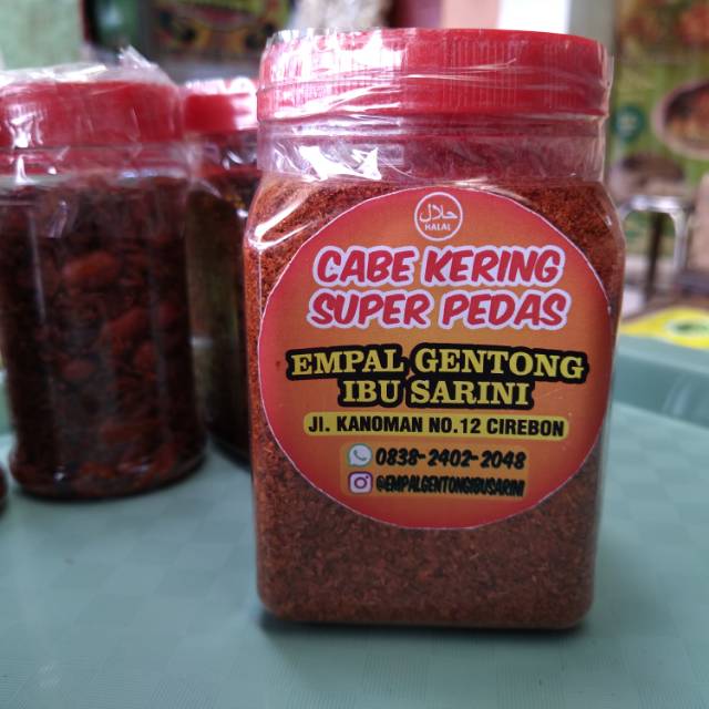 

CABAI KERING / BUMBU CABE KERING / MURAH / CABAI EMPAL GENTONG / CABE EMPAL GENTONG