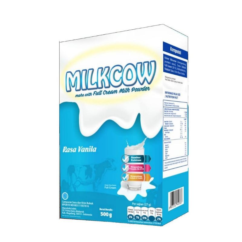 SUSU MILKCOW PENAMBAH NAFSU MAKAN .PENAMBAH BERAT BADAN  FULLCREEAM  100% COCOK UNTUK ANAK DAN DEWASA