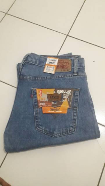 CELANA JEANS PRIA STANDAR FIT REGULER PRIA JUMBO size 39 40 41 42 43 44 CELANA PANJANG PRIA