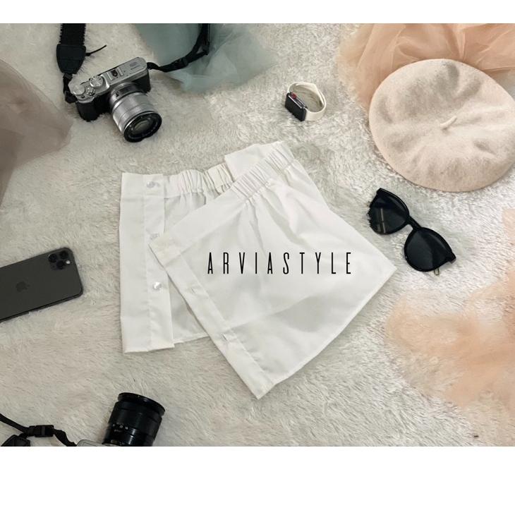 Paling Diminati Skirt Korea || Fake Layering || Mini Skirt || Fake Skirt