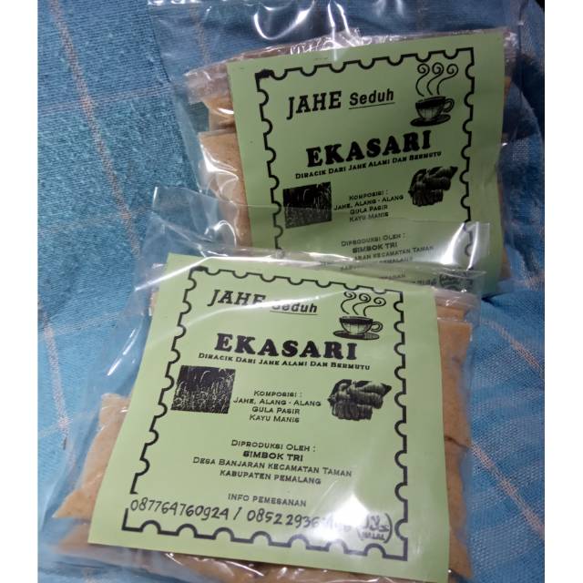 

Wedang Jahe Seduh "Eka Sari