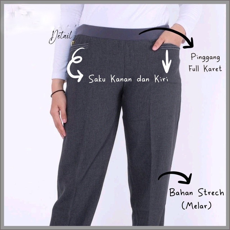 OFFICE PANT / CELANA KERJA WANITA/ CELANA KERJA PREMIUM