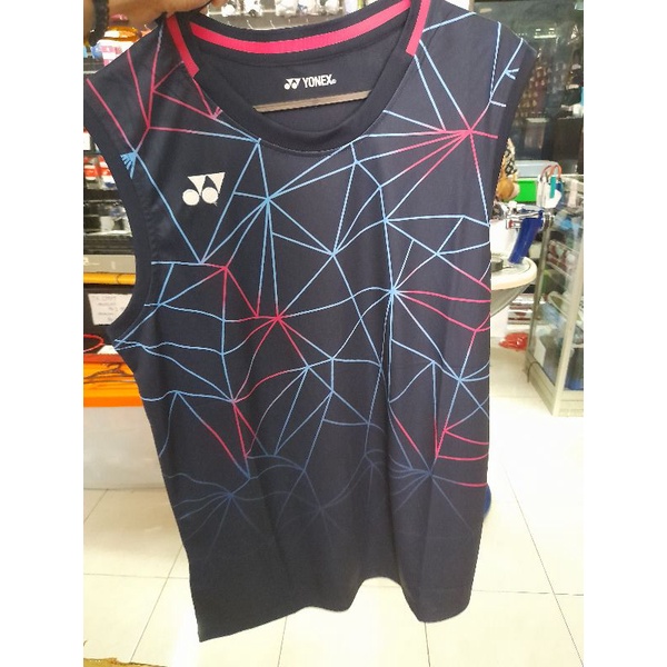 baju badminton yonex tanpa lengan