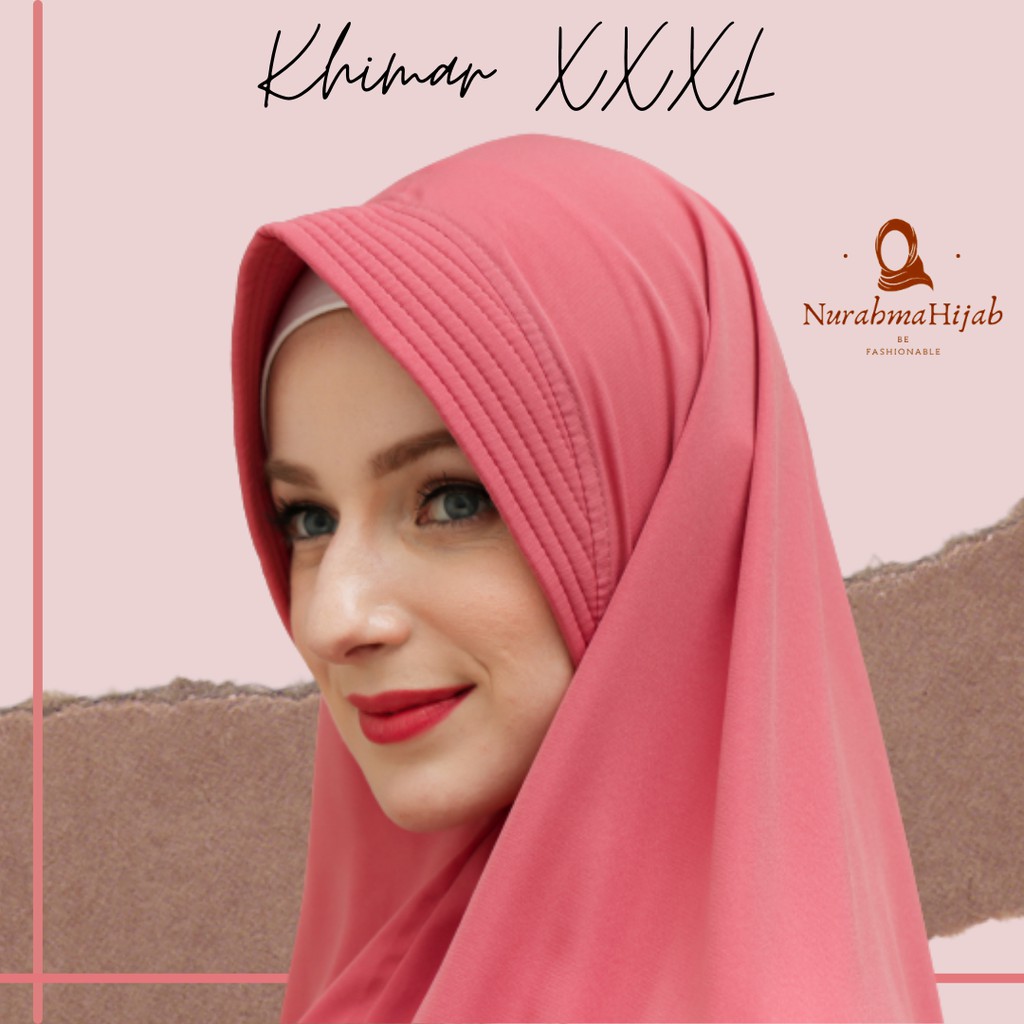 TERBARU Khimar Jumbo XXXL Wolfis