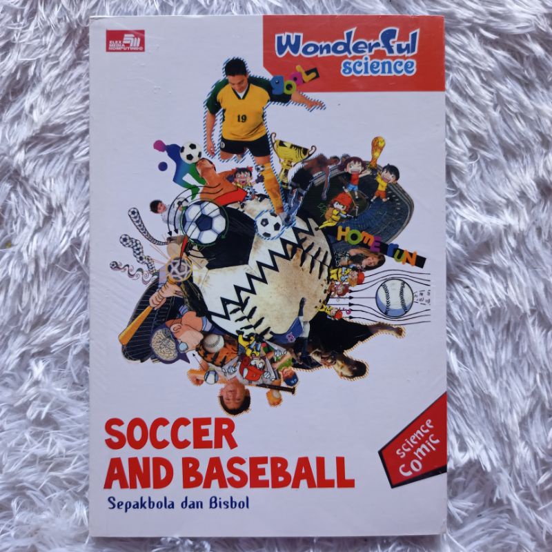 Science Comic - Wonderful Science - Buku Educomics Anak - Soccer And Baseball