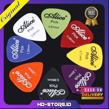 ALICE Pick Up Gitar Elektrik dan Akustik Aksesoris Konser Musik Alat Pickguard Original Plastik Mix 