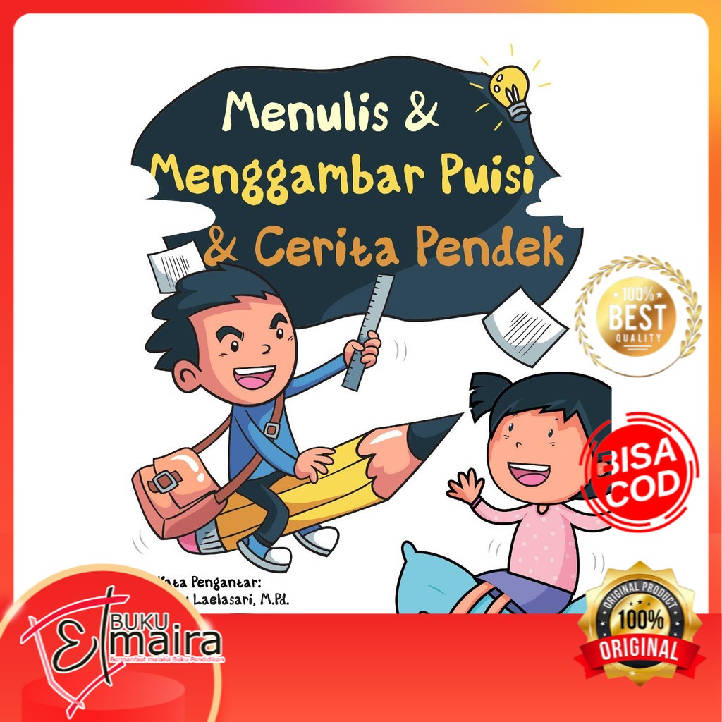 Buku Menulis dan Menggambar Puisi dan Cerita Pendek
