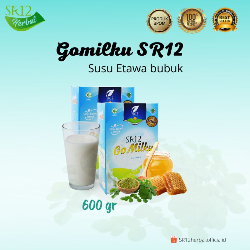 

Gomilku SR12 Susu Kambing Etawa Kualitas Premium Susu Kambing Bubuk