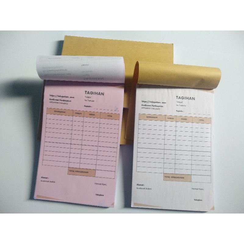 

Cetak Nota Custom desain