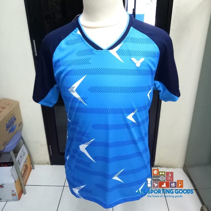 Baju Badminton Bulutangkis Jersey Victor 9011 Grade Ori Import