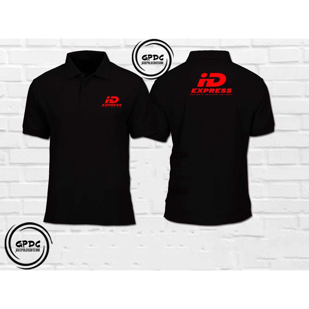 Poloshirt ID Express Ekspedisi Pengiriman - Polo Kurir ID Express - Kaos ID Express - Kaos Kerah
