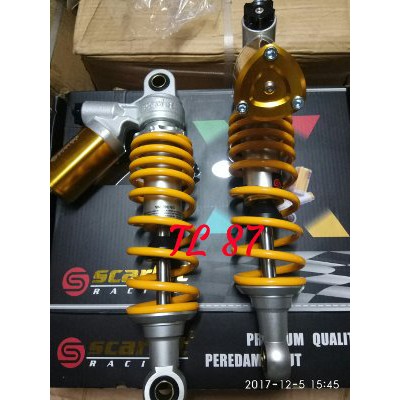 Shock belakang tabung atas segi3  270 mm jupiter z Vega zr Scarlet Berkualitas