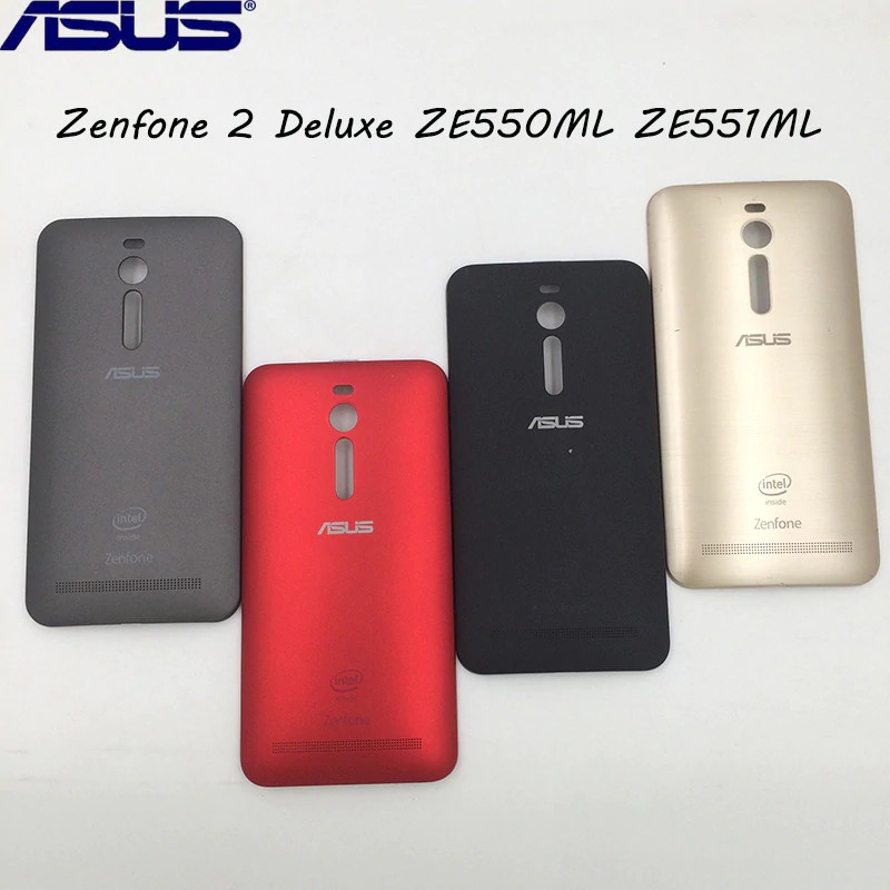 Original Asus Zenfone 2 Deluxe Ze550ml Ze551ml Housing Cover Replacement Back Door Battery Case For Shopee Indonesia